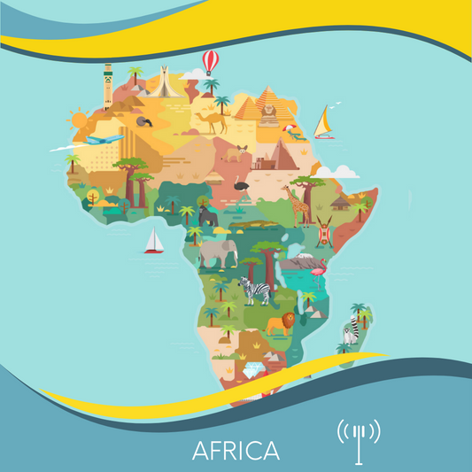 aAfrica (25+ areas) eSIM